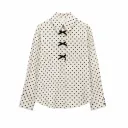 White Polka Dot