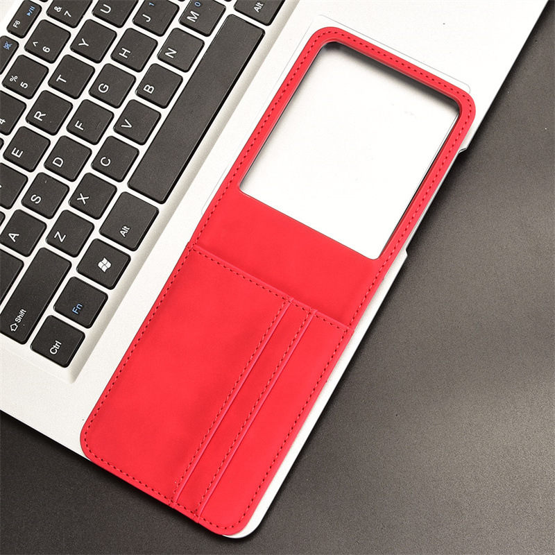 Flip Card Drop-resistant Leather Phone Case