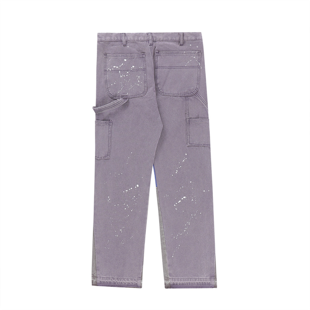 Title 6, Jeans Paint Splash Splice Jeans Macchia sciolta...