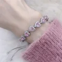 G1855 Pink Diamond Bracelet