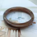 B Round Brown