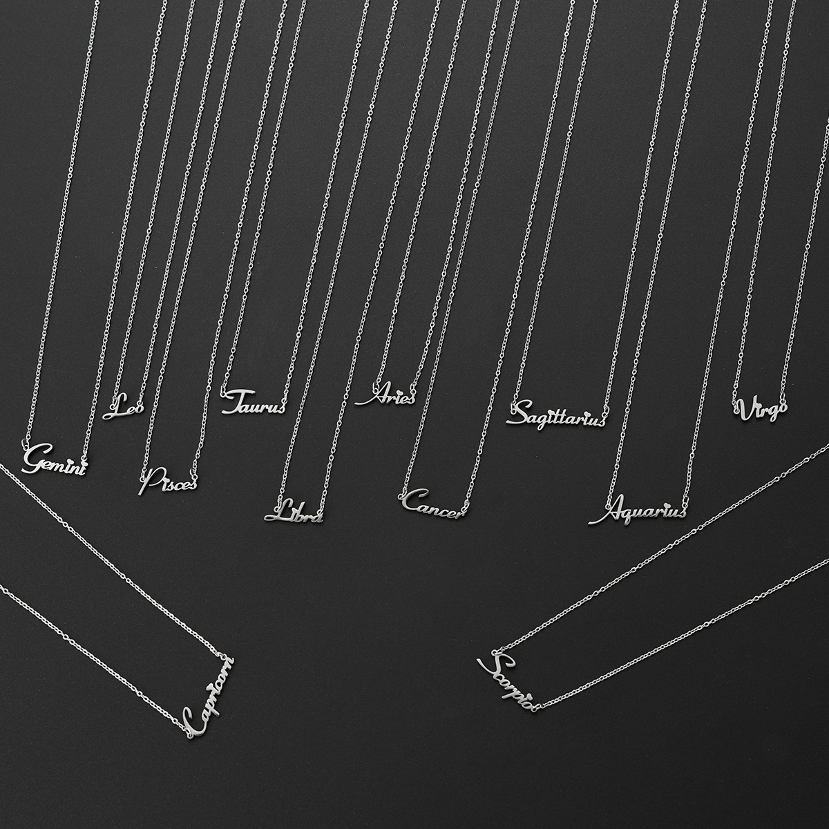 Cross-border Minimalist New Heart-shaped Womens Instagram-style Niche Stainless Steel Necklace