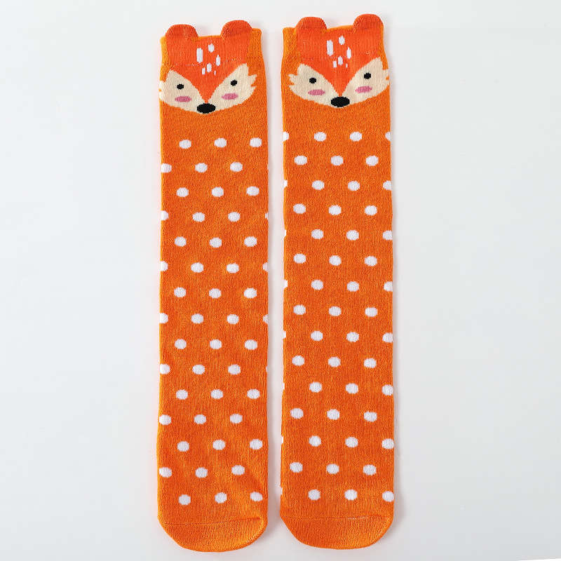 Orange White Dot Fox