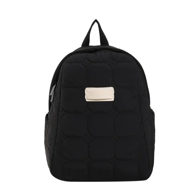 Japanese Style Simple Lightweight Waterproof Backpack Black - Shop at LoveMi
