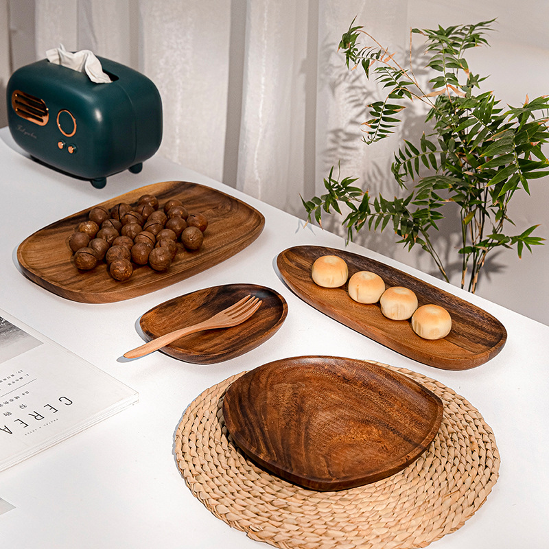Non-specification Household Wooden Fruit Plate
