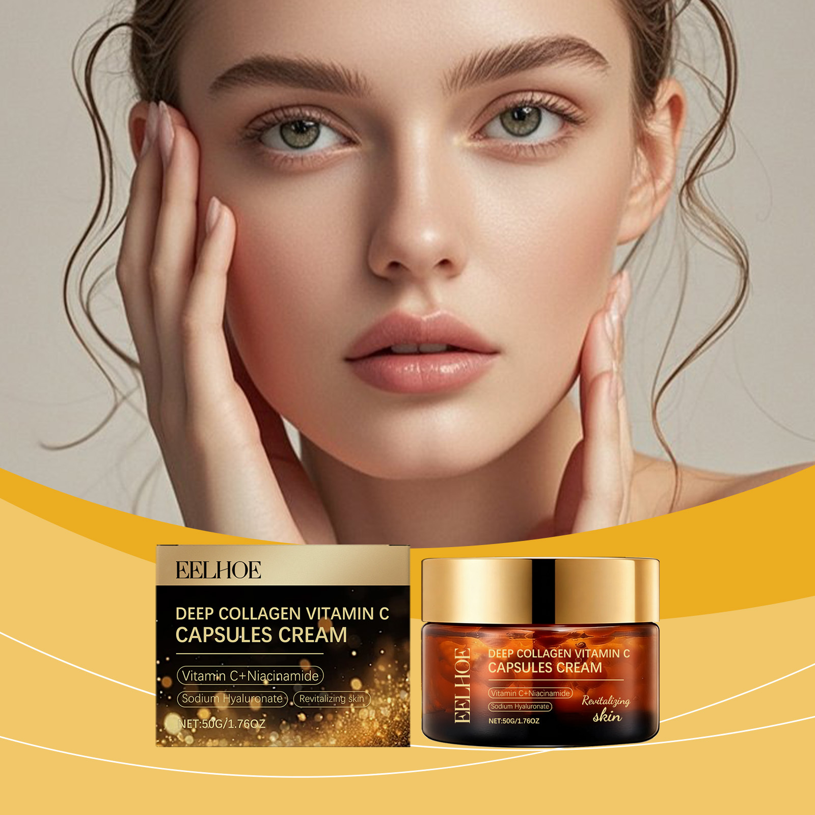 Collagen Vitamin C Capsule Cream