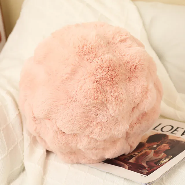 Nordic Style Pillow Sofa Cushion Creative Home Pillow Ball Pink - Shop at LoveMi