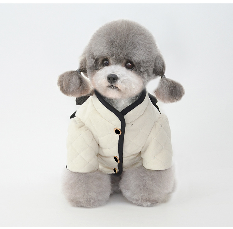 Title 1, The New Pet Cotton Coat Keeps Warm and Velvet S...