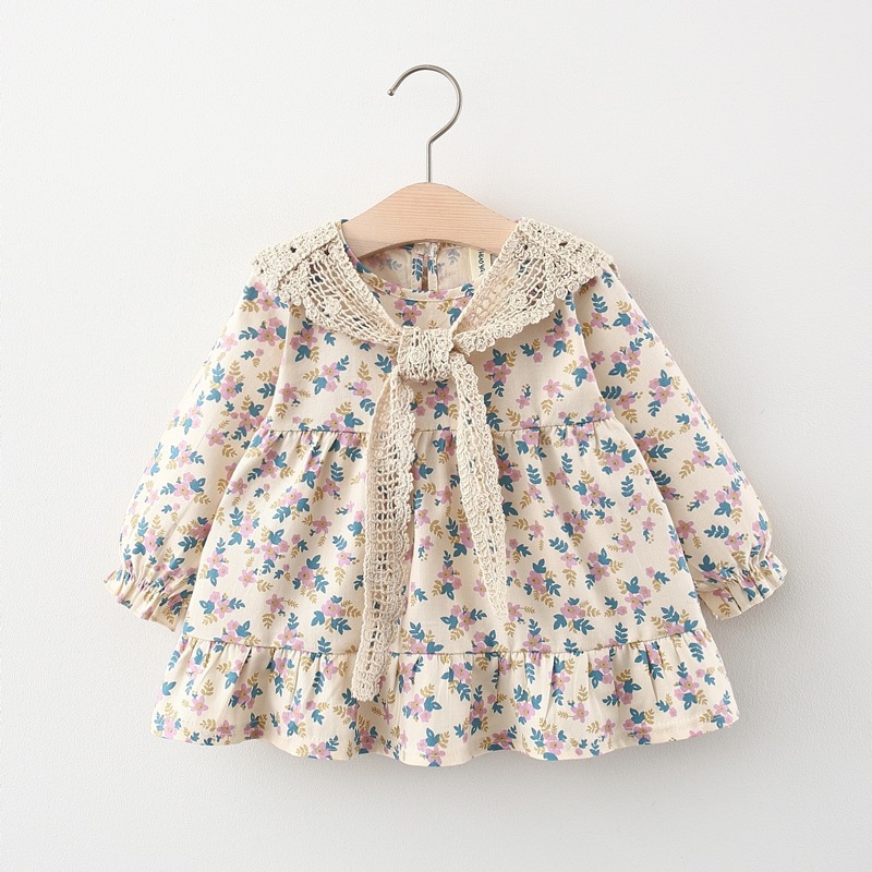 Title 1, New Spring and Autumn Long Sleeve Girls Dress,...