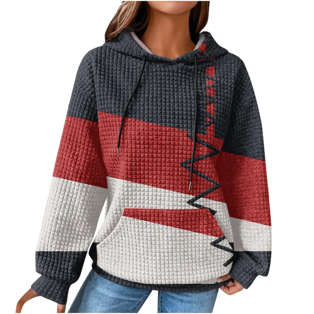 Winter Hooded Sweater Digital 3D Printing Casual Style - Zzy20230824474