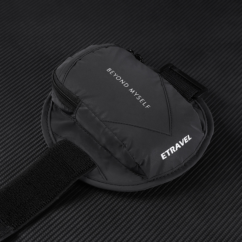 Reflective Arm Bag Black