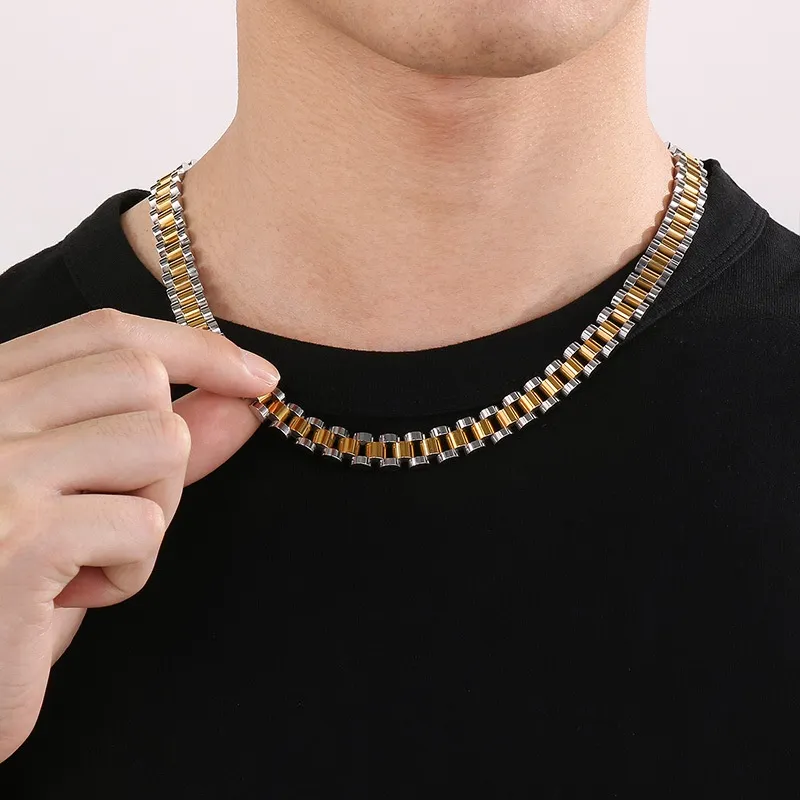 Classic Fashion Men's Personality Fashion Titanium Steel Bracelet