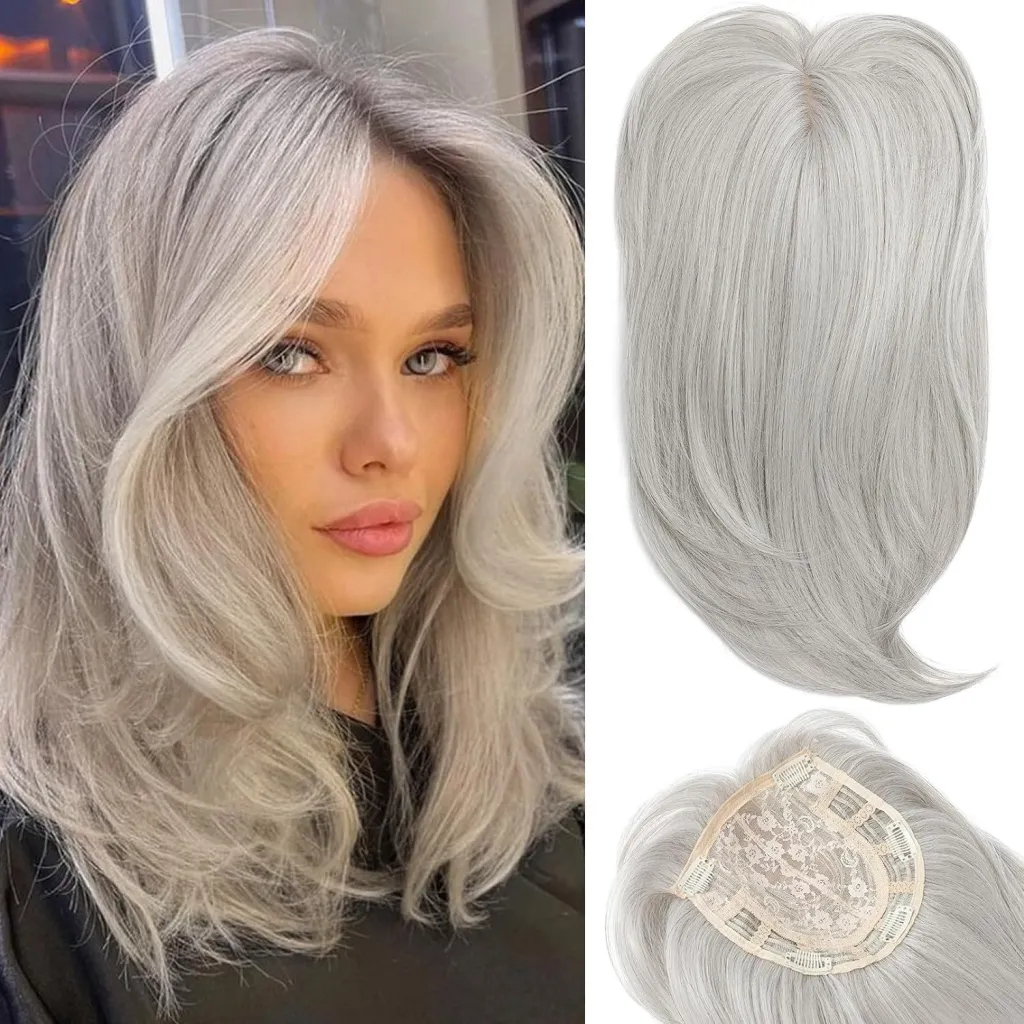 Foreign Trade Top Hair Supplementing Piece Women - Color 50 Or 60 Style