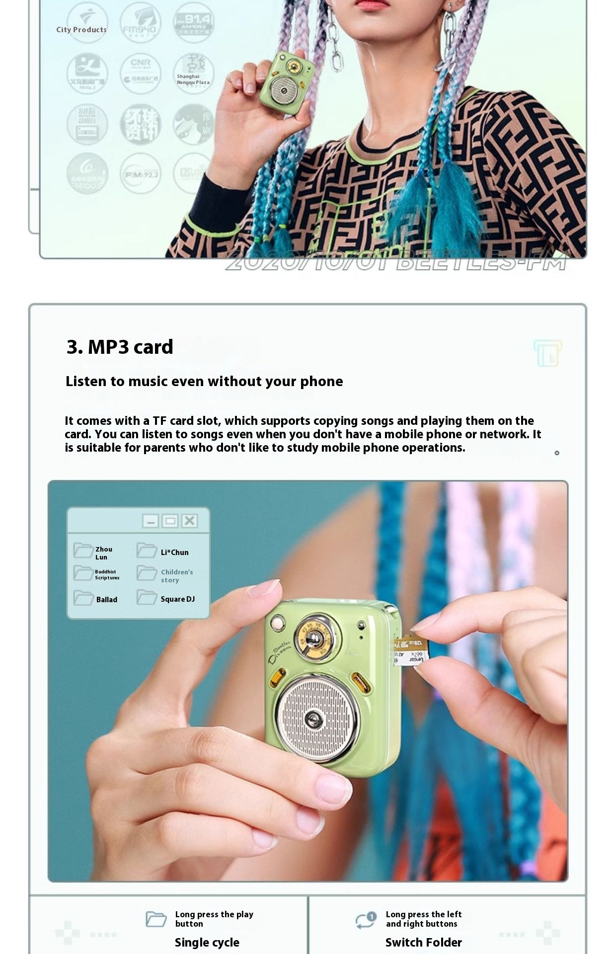 Bluetooth Mini-portable Audio Radio - Image 21