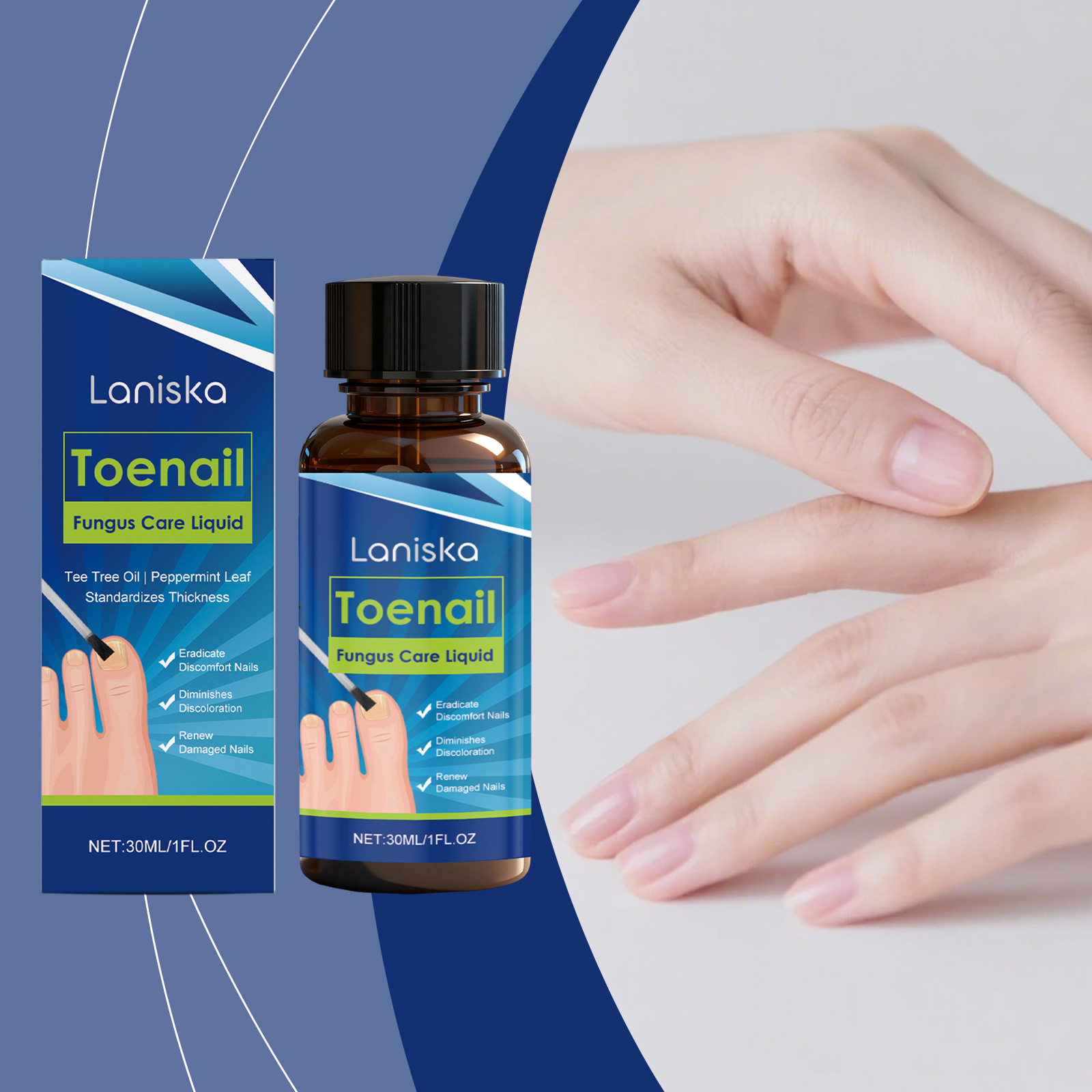 Nail Care Solution For Toenails Softens Nails And Treats Thickened Nails