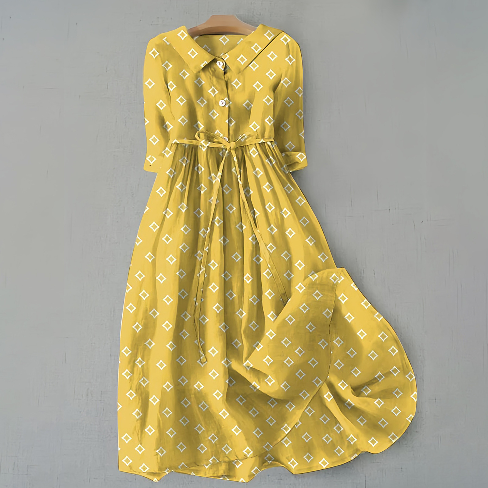 Shirt Dress Bohemian Vacation Style 8 Models - Shop at LoveMi