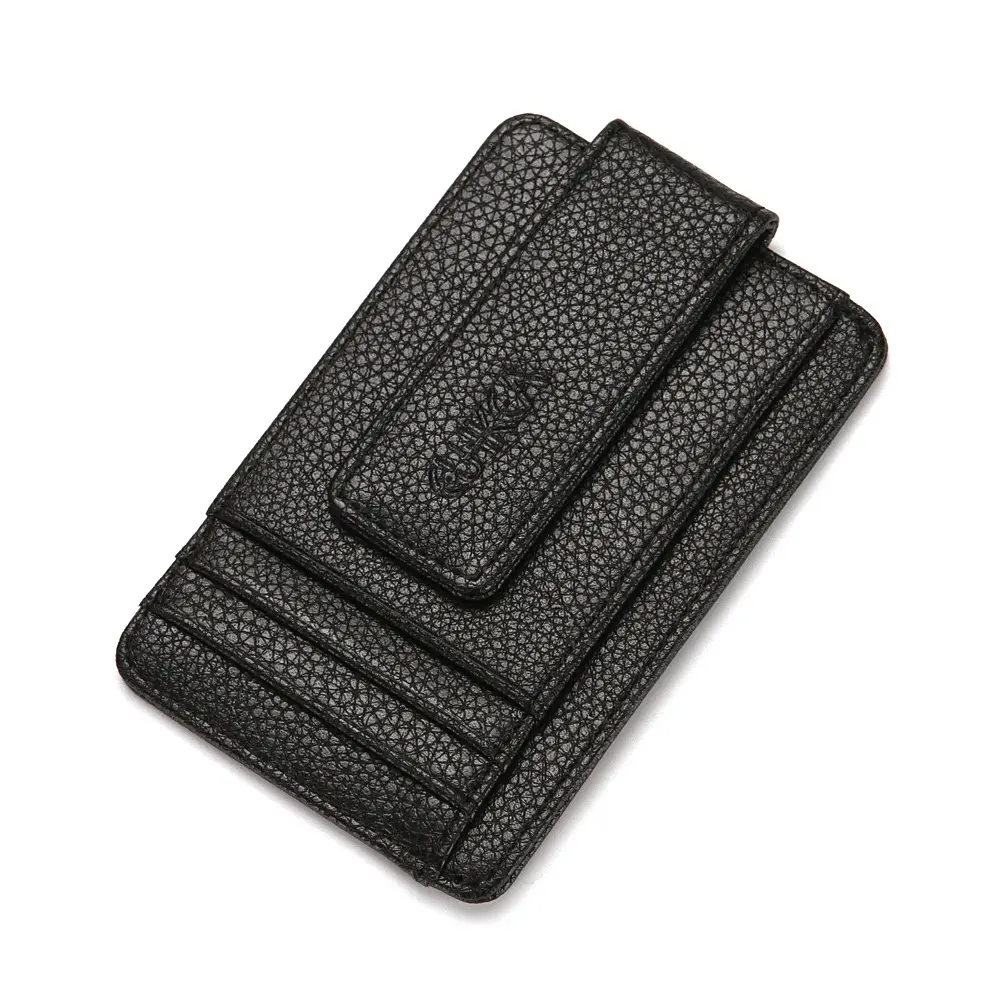 Fashion Men's Wallet Magnetic Snap Card Holder