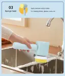 Handheld Multifunctional Electric Floor Cleaning Brush view 18