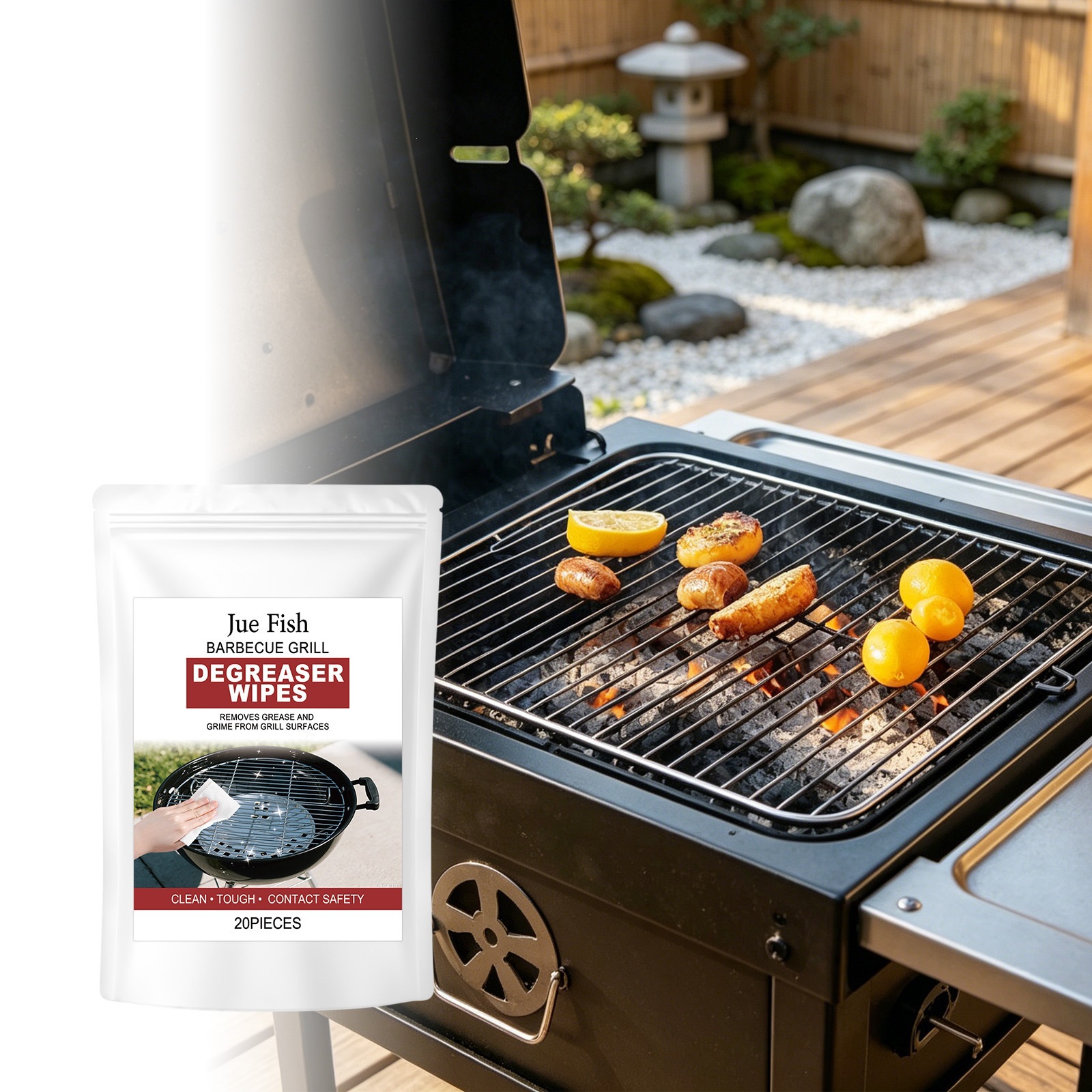 Grill Degreasing Wipes