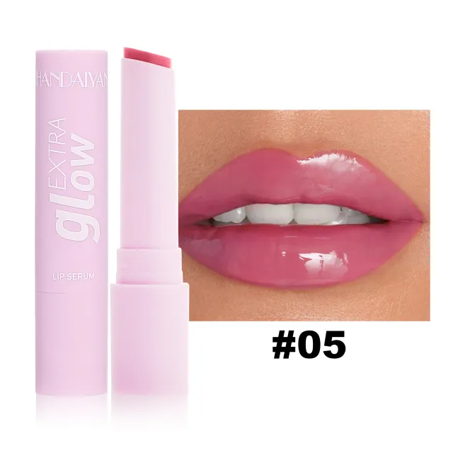 Moisturizing Solid Lip Gloss Water Light Mirror Moist Lipstick 05Style - Shop at LoveMi