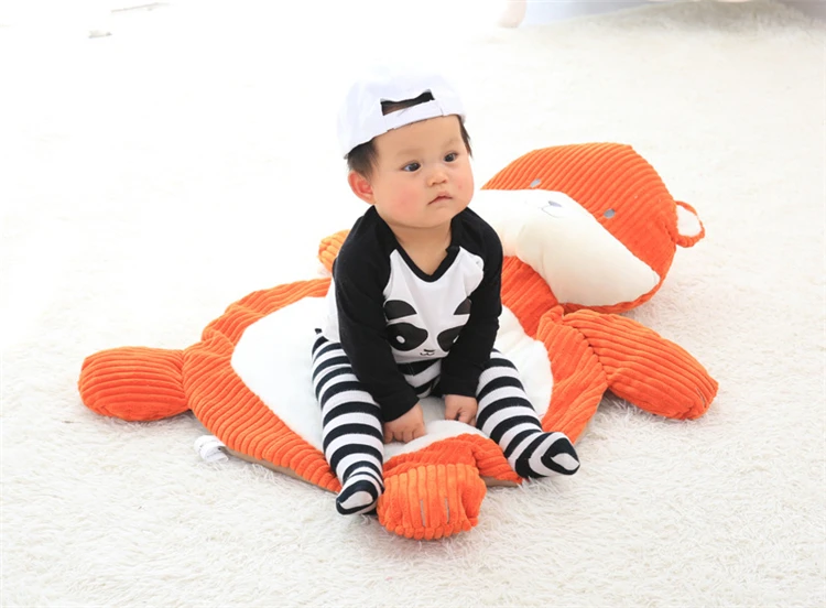 Title 3, Plush cute cartoon sleeping pad for comfortable...