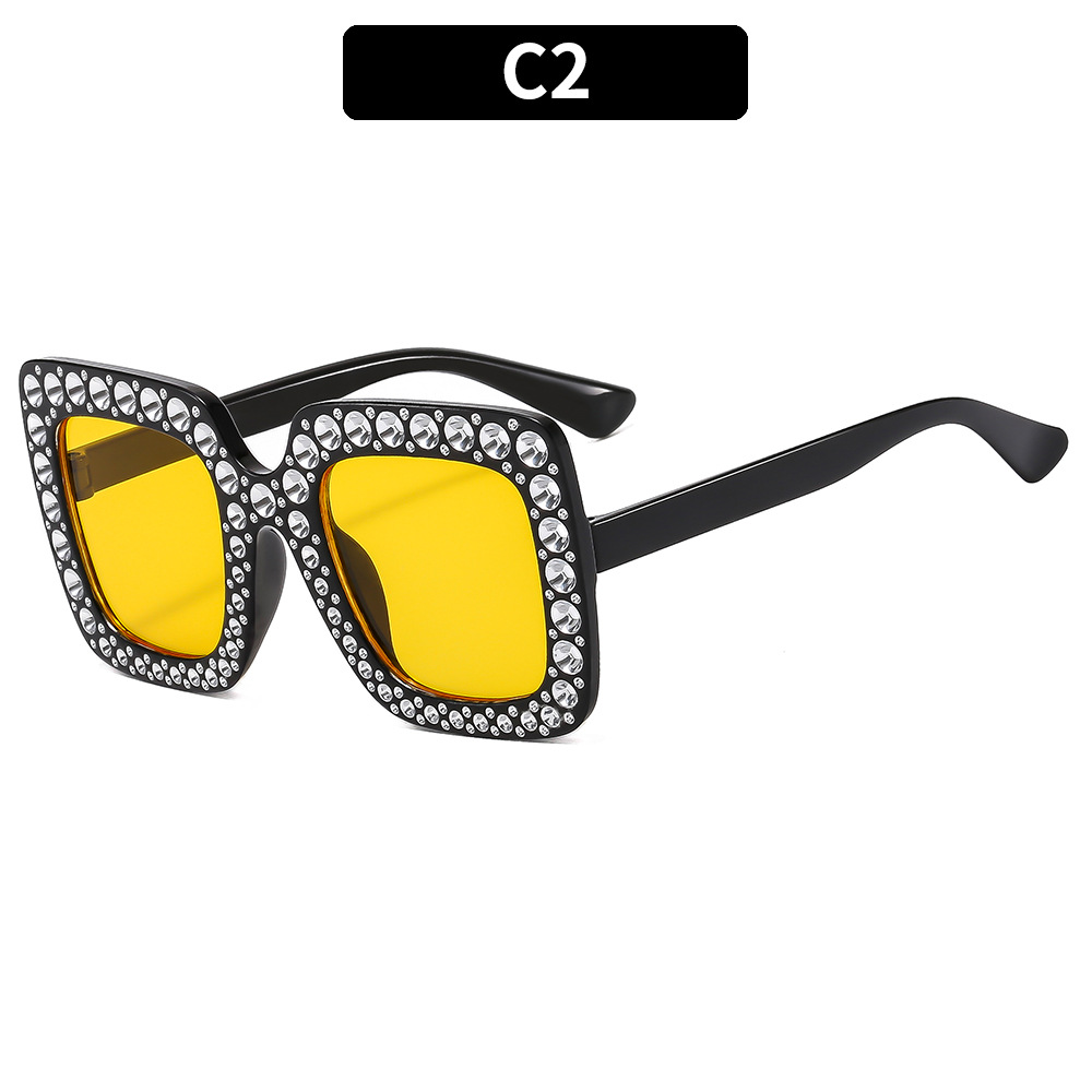 Bright Black Frame Yellow Film