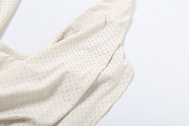 Сексуальное облегающее платье-футляр с открытой спиной и бретельками на бретельках