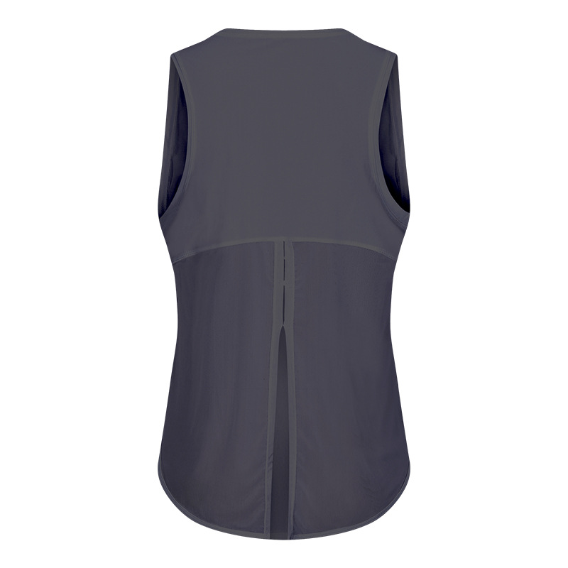 Women's Fitness Running Fashion Bandage Quick-drying Breathable And Loose Sleeveless Blouse