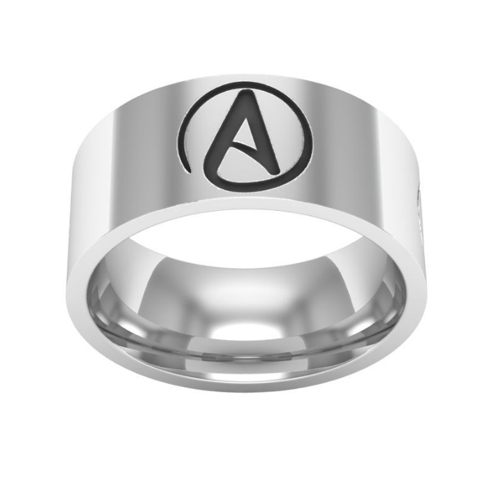 European And American Stainless Steel Mens Ring