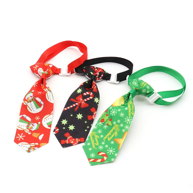 Christmas Pet Tie Bow