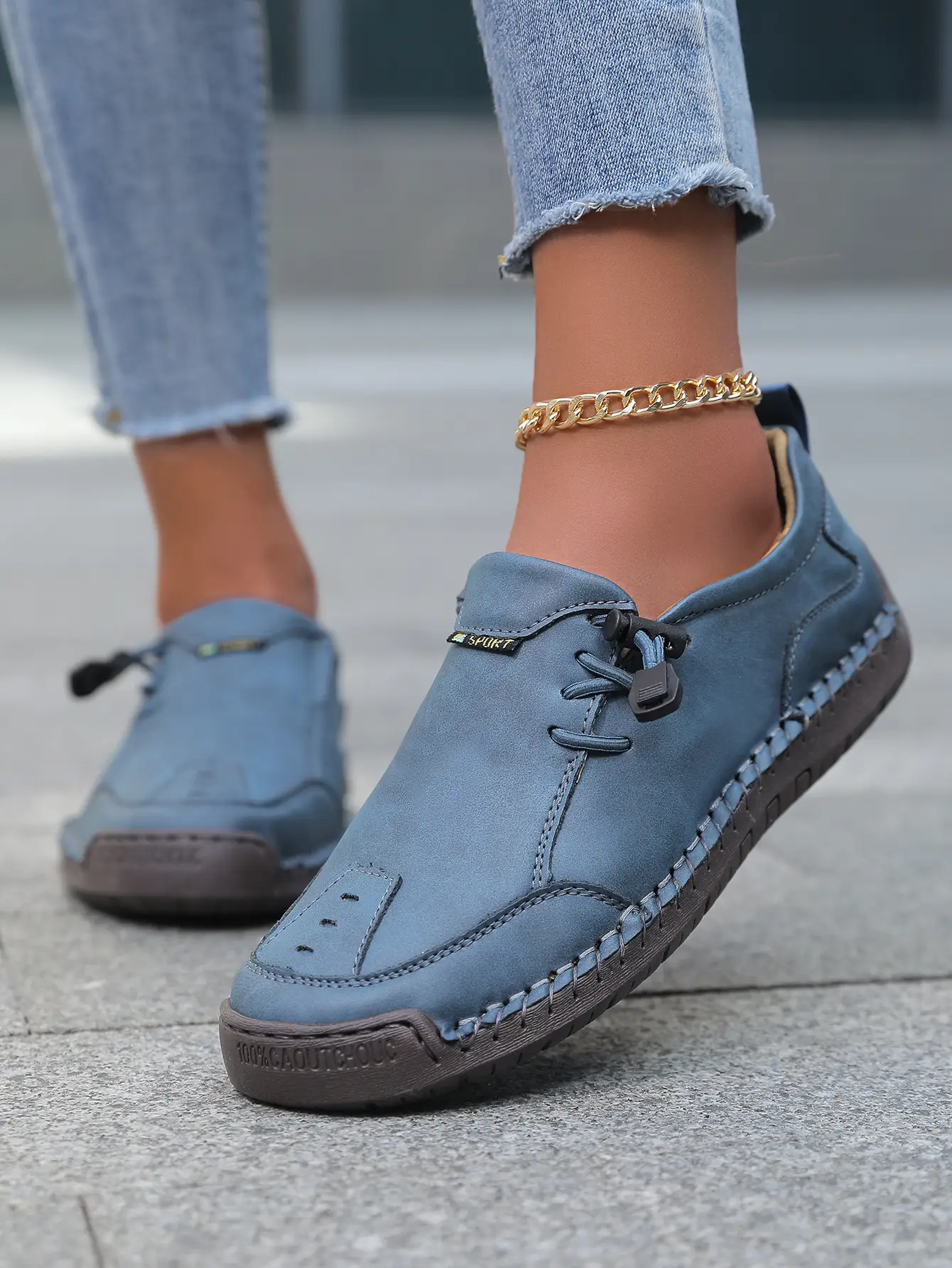 Women's Casual Low-Top Rubber-Soled Non-Slip All-Match Shoes