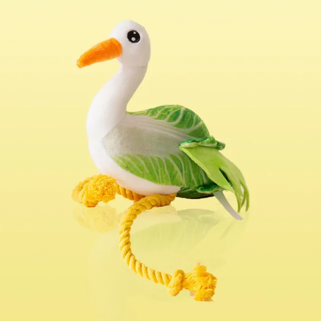 Sound Plush Pets Dog Toy With Molars Relieving Boredom Pet Products Vegetable Bag Crane - Shop at LoveMi