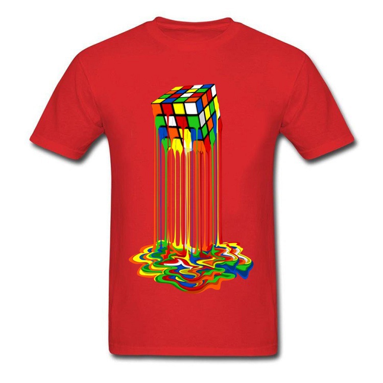 Title 5, Rubiks Cube T-shirts voor koppels, zomerkledin...