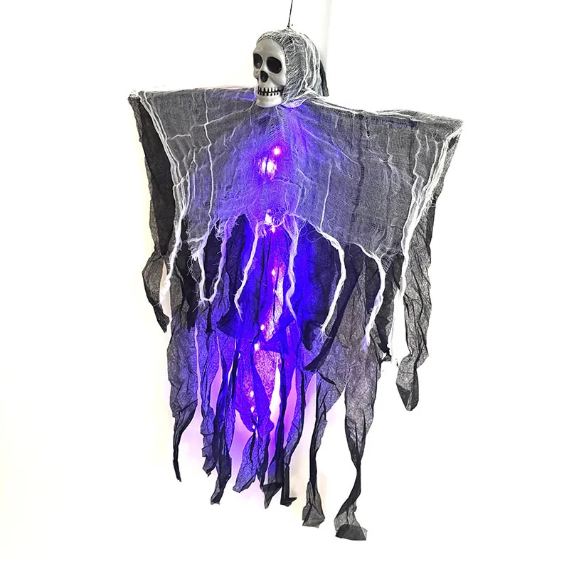 Halloween Decorations Horror Hanging Ghost Skull Skeleton Prop Perfect For Home Outdoor Yard Party Supplies Festival Decorations – image 10