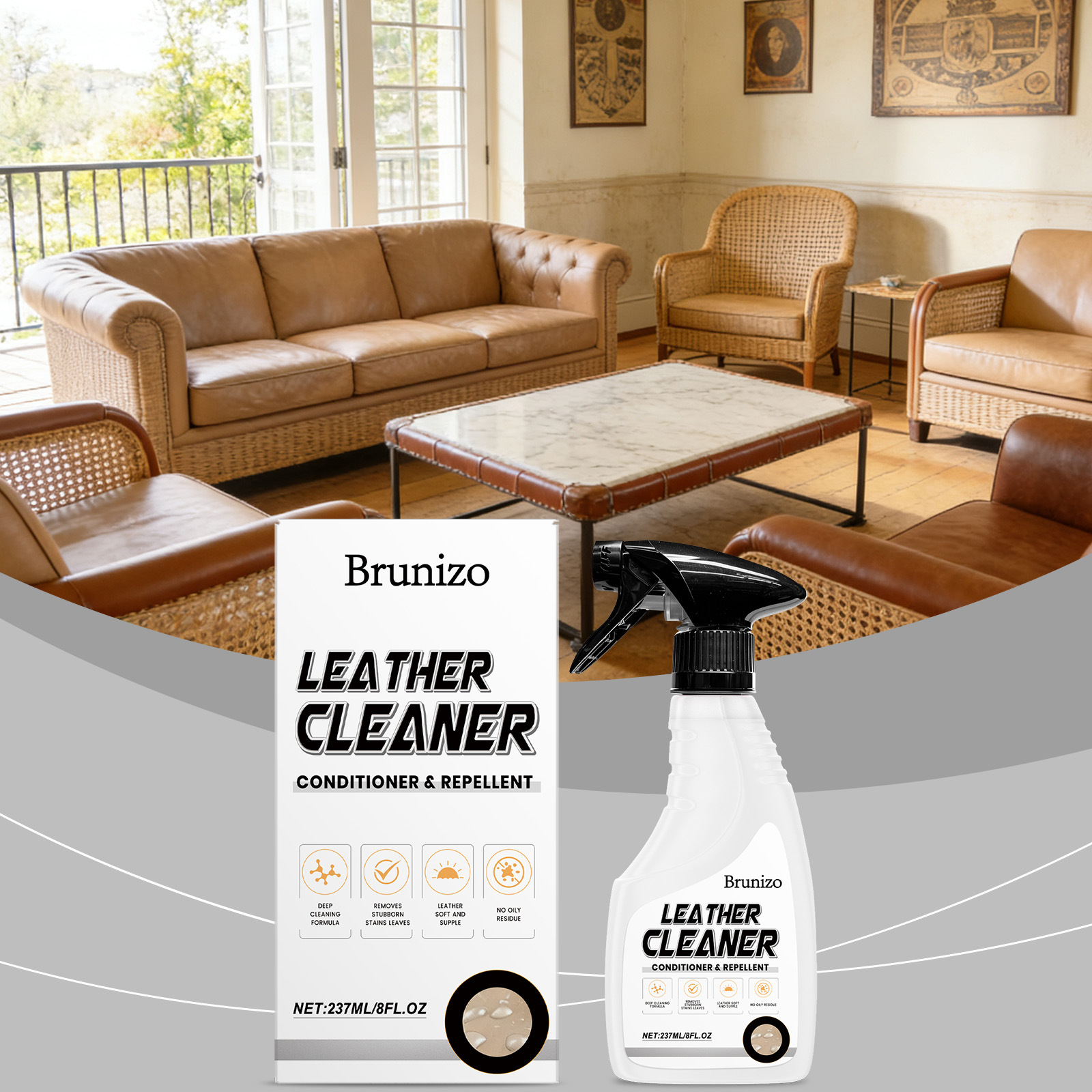 Leather Cleaning And Care Agent