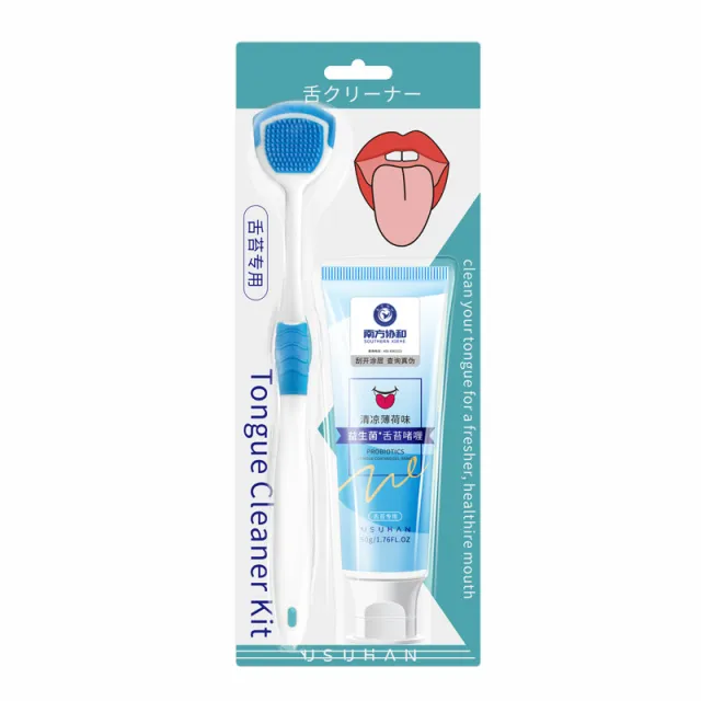 Tongue Coating Gel Southern Union Tongue Cleaning Gel Suit Mint Flavor - Shop at LoveMi