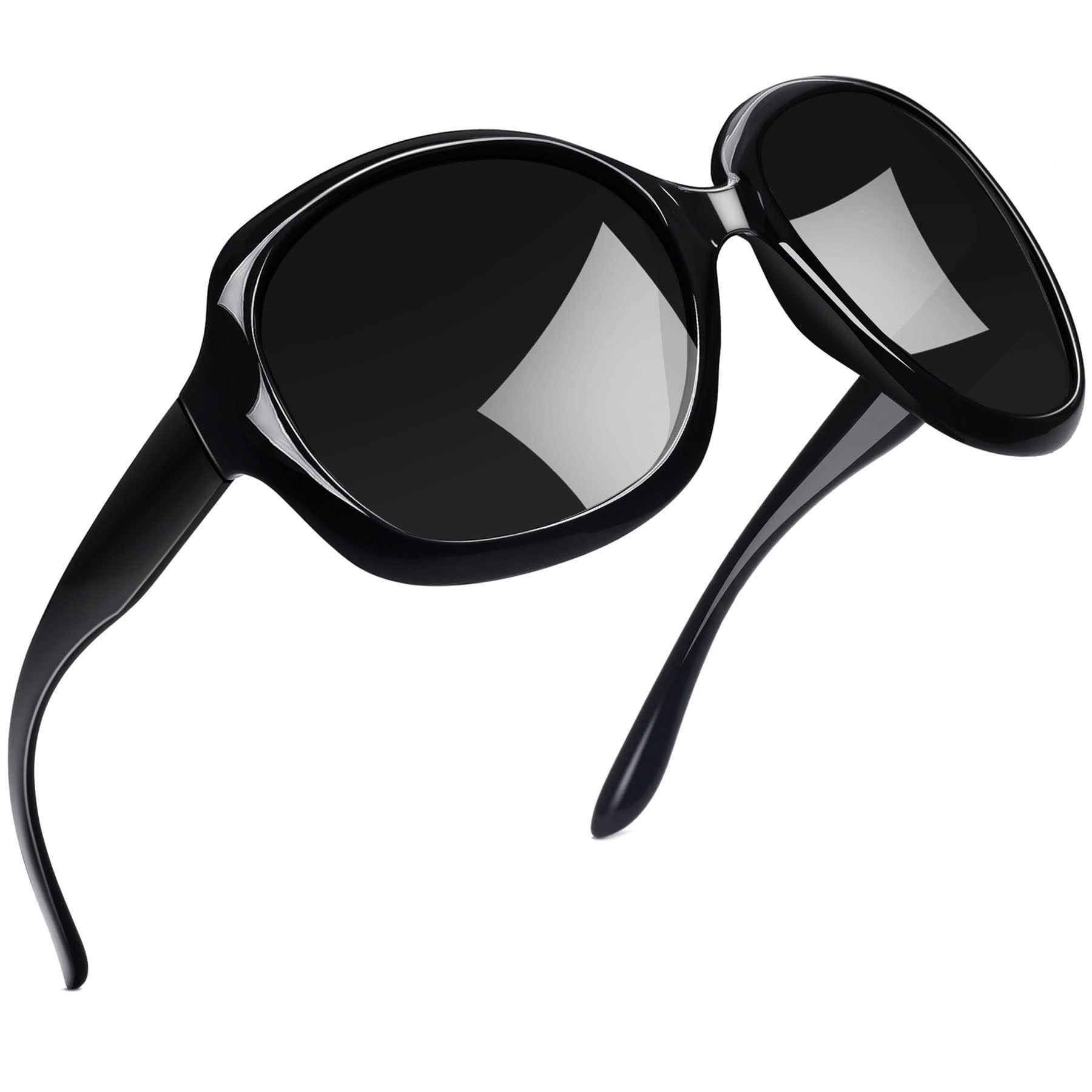 Women's Oversized Classic Trendy Sunglasses - Image 3