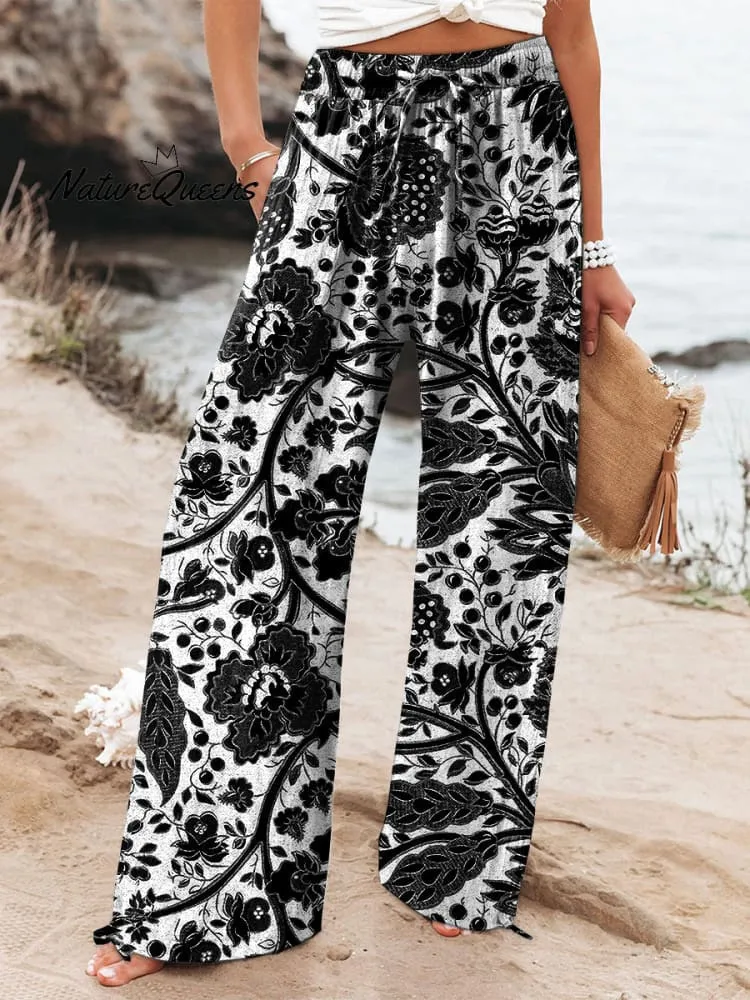 Casual Wide Leg Sports Trousers - Model 8-Xs