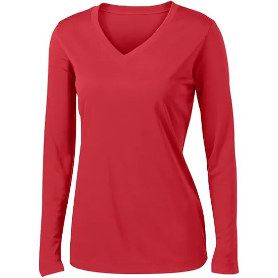 Women's Cotton Long Sleeve T shirt Top Red - Shop at LoveMi