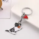 Border Collie Red Heart