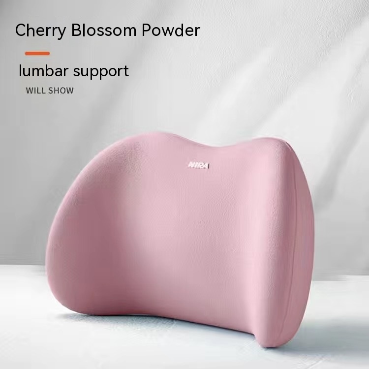 Pink Lumbar Support Pillow