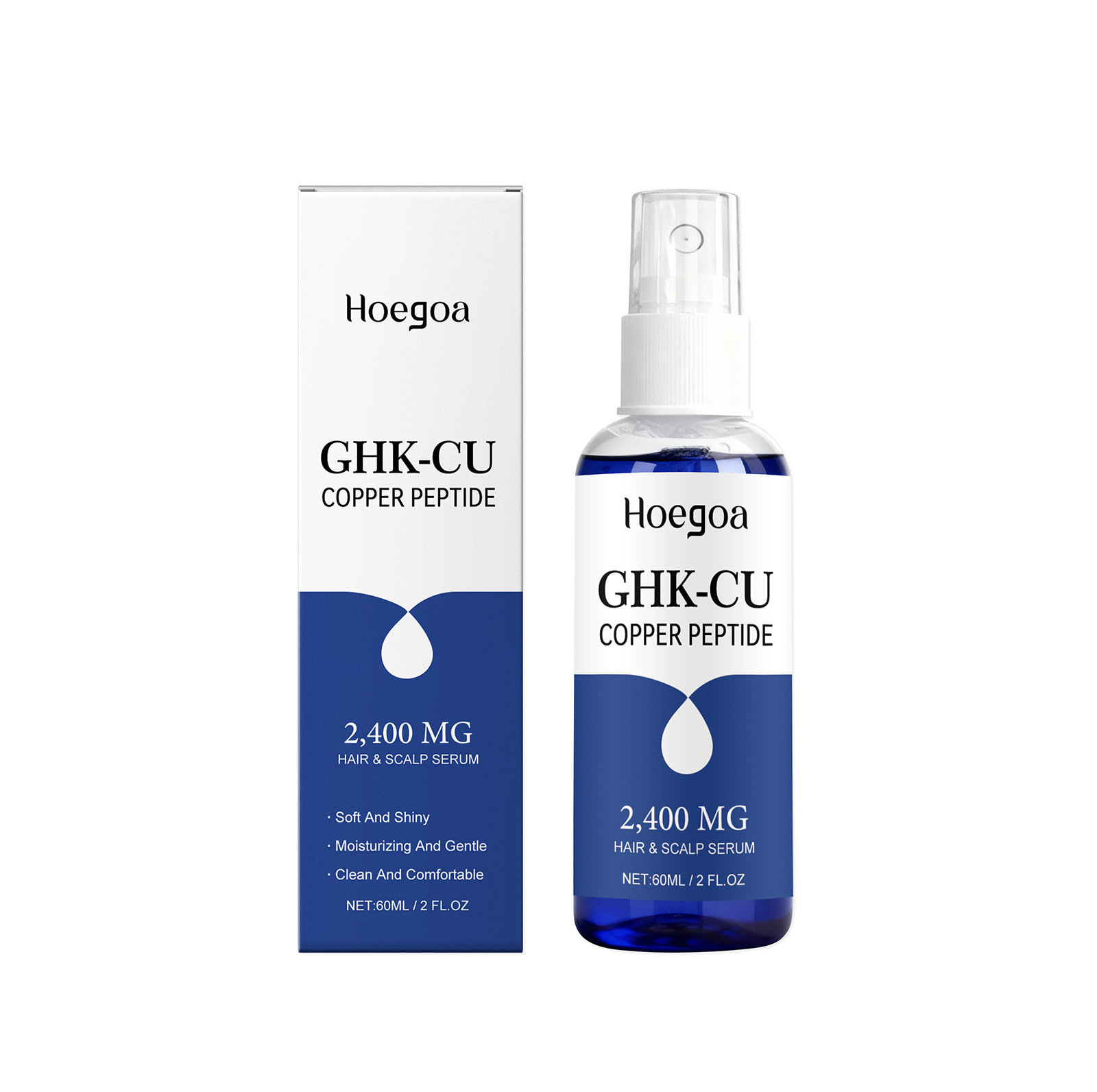 Copper Peptide Hair And Scalp Serum With A Lightweight Soothing Texture — foto 4