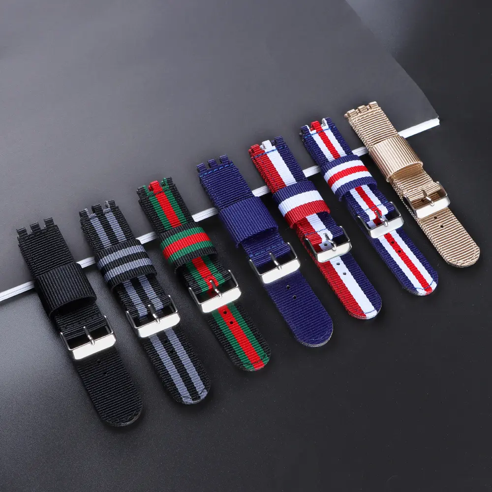 Suitable For Watch Nylon Canvas Strap