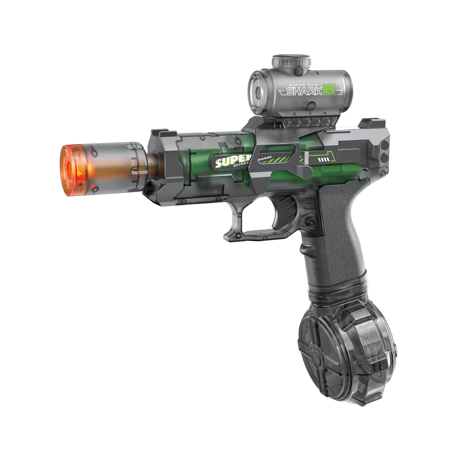 Aurora Green Snake Little Ice Mouse Electric Water Gun Toy 4