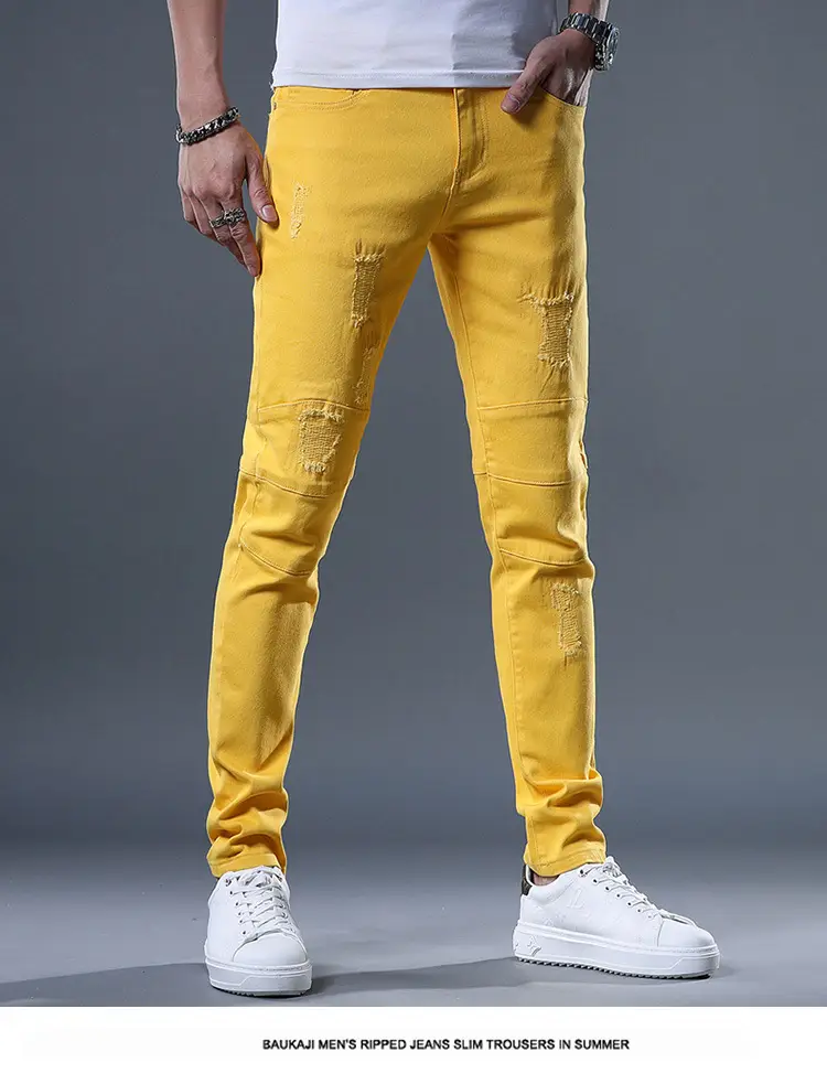 Skinny Jeans Men's Simple Business