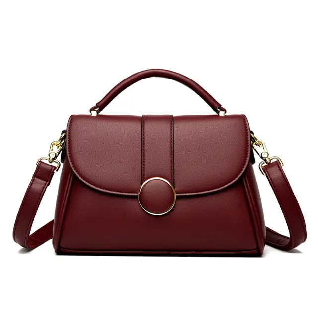 Large Capacity Fashion Handbag Crossbody Bag Red - Shop at LoveMi