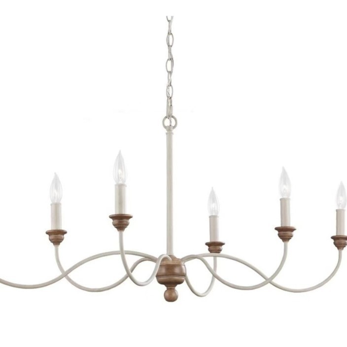 American Retro Style Copper Chandelier French Entry Lux Simple - Image 4