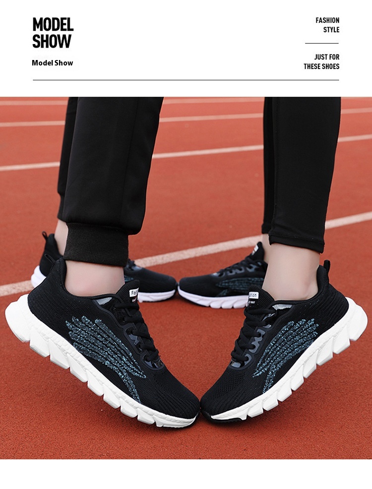 Comfortable Light Running Casual Flat Shoes Sneaker - Image 25