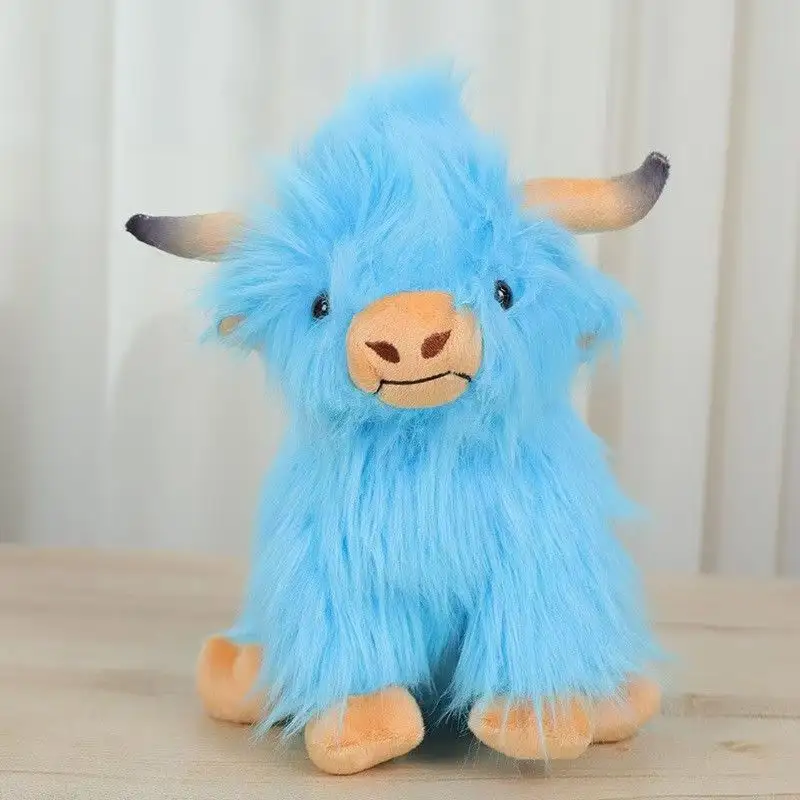 Scottish Highland Cow Toy Plush Stuffed Animal