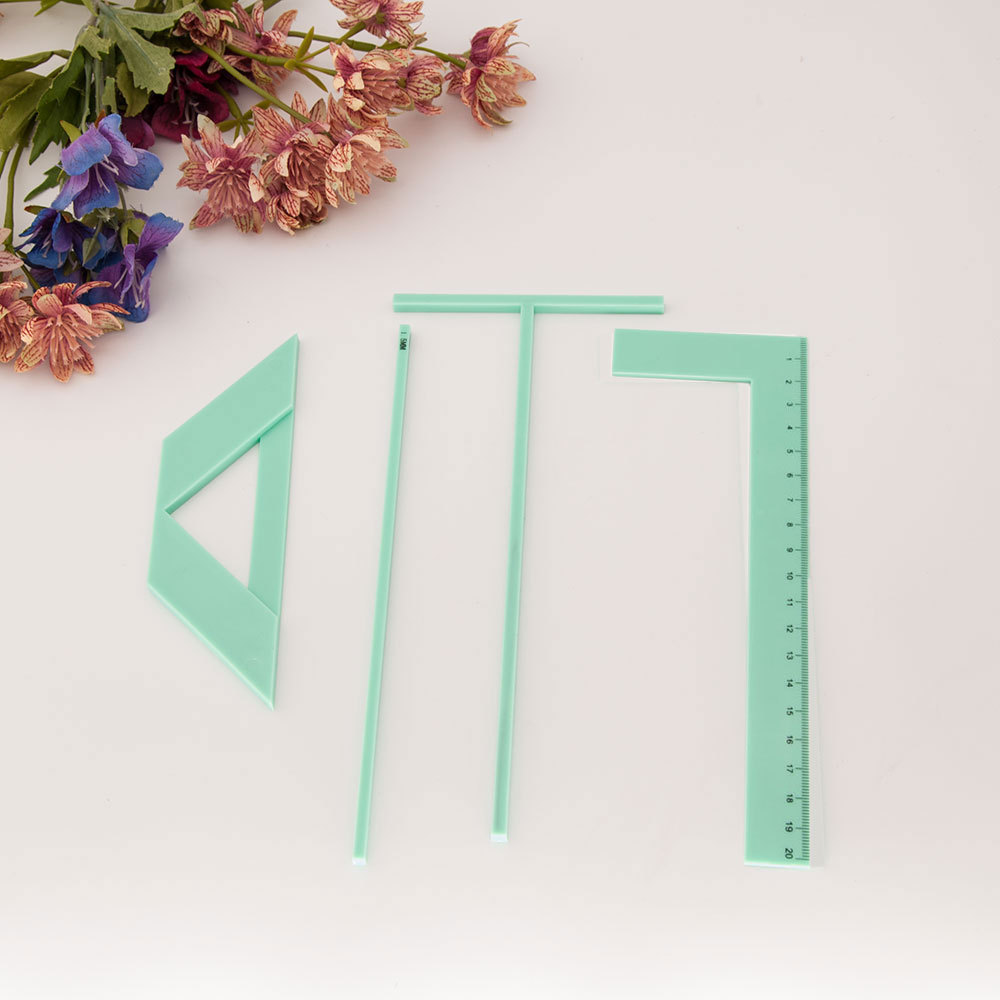 Photo Album Cover Making Book Wrapping Positioning Ruler Multi Functional Ruler